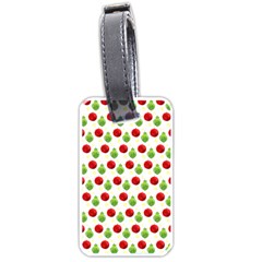 Watercolor Ornaments Luggage Tags (one Side) 