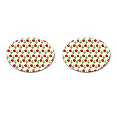 Watercolor Ornaments Cufflinks (oval)