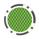 Christmas Tree Poker Chip Card Guard Front