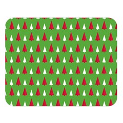 Christmas Tree Double Sided Flano Blanket (large)  by patternstudio