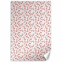 Candy Cane Canvas 24  X 36  by patternstudio