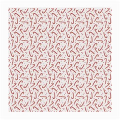 Candy Cane Medium Glasses Cloth (2-side) by patternstudio