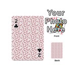 Candy Cane Playing Cards 54 (Mini)  Front - Club2