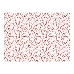 Candy Cane Double Sided Flano Blanket (mini)  by patternstudio