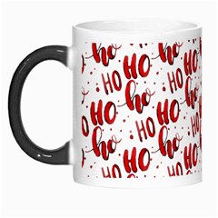 Ho Ho Ho Santaclaus Christmas Cheer Morph Mugs by patternstudio