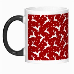 Red Reindeers Morph Mugs by patternstudio