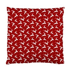 Red Reindeers Standard Cushion Case (two Sides) by patternstudio