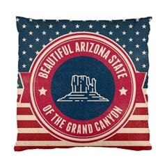 Retro Arizona Grand Canyon State Standard Cushion Case (two Sides) by Bigfootshirtshop