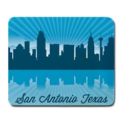 San Antonio Texas Skyline Large Mousepads