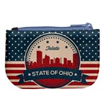 Retro Toledo Skyline Large Coin Purse Back