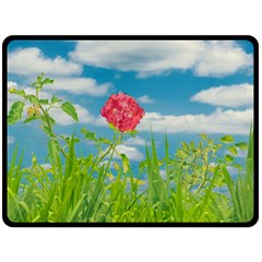 Beauty Nature Scene Photo Fleece Blanket (large)  by dflcprints