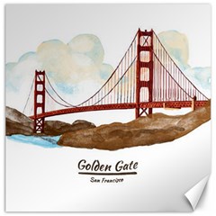 San Francisco Golden Gate Bridge Canvas 20  X 20   by Bigfootshirtshop