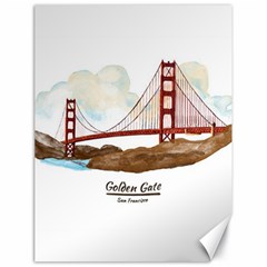 San Francisco Golden Gate Bridge Canvas 18  X 24   by Bigfootshirtshop