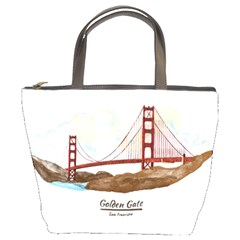 San Francisco Golden Gate Bridge Bucket Bags