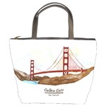 San Francisco Golden Gate Bridge Bucket Bags Front
