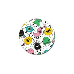 Cute And Fun Monsters Pattern Golf Ball Marker (10 Pack) by Bigfootshirtshop