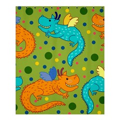 Colorful Dragons Pattern Shower Curtain 60  X 72  (medium)  by Bigfootshirtshop