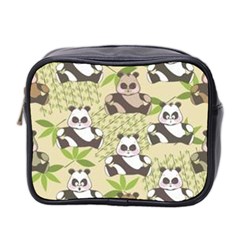 Fun Panda Pattern Mini Toiletries Bag 2-side by Bigfootshirtshop