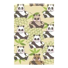 Fun Panda Pattern Shower Curtain 48  X 72  (small)  by Bigfootshirtshop