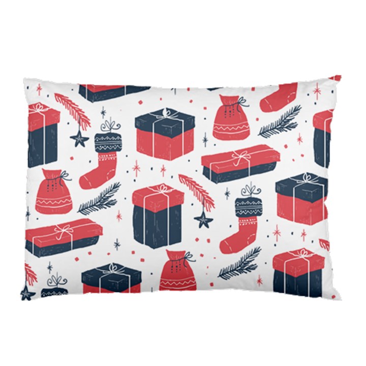 Christmas Gift Sketch Pillow Case (Two Sides)