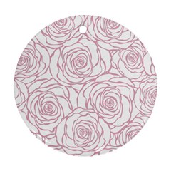 Pink Peonies Ornament (round) by NouveauDesign