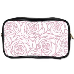 Pink Peonies Toiletries Bags 2-side by NouveauDesign