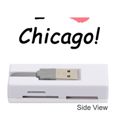 I Heart Chicago  Memory Card Reader (stick)  by SeeChicago