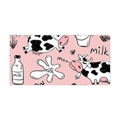 Fresh Milk Cow Pattern Yoga Headband by Bigfootshirtshop