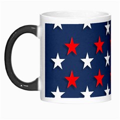 Patriotic Colors America Usa Red Morph Mugs by Celenk