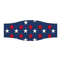 Patriotic Colors America Usa Red Stretchable Headband by Celenk