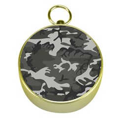 Camouflage Pattern Disguise Army Gold Compasses by Celenk