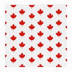 Maple Leaf Canada Emblem Country Medium Glasses Cloth (2-side) by Celenk