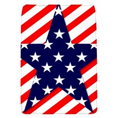 Patriotic Usa Stars Stripes Red Flap Covers (s)  by Celenk