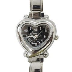 Fractal Render Cube Cubic Shape Heart Italian Charm Watch by Celenk