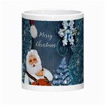 Funny Santa Claus With Snowman Morph Mugs Center