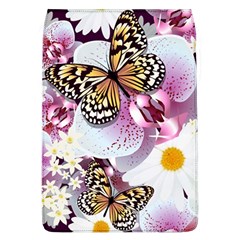 Butterflies With White And Purple Flowers  Flap Covers (L) 