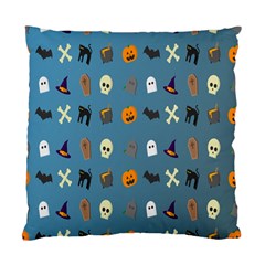Halloween Cats Pumpkin Pattern Bat Standard Cushion Case (one Side) by Celenk