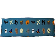 Halloween Cats Pumpkin Pattern Bat Body Pillow Case Dakimakura (two Sides) by Celenk