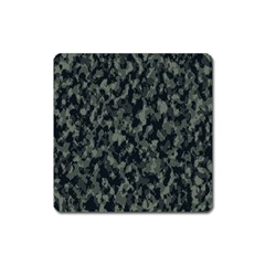 Camouflage Tarn Military Texture Square Magnet by Celenk