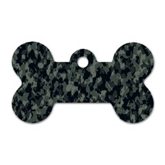 Camouflage Tarn Military Texture Dog Tag Bone (one Side) by Celenk