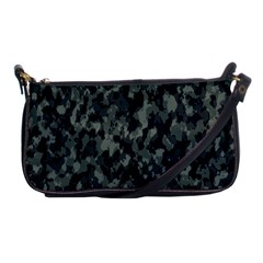 Camouflage Tarn Military Texture Shoulder Clutch Bags by Celenk