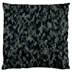 Camouflage Tarn Military Texture Large Cushion Case (two Sides) by Celenk