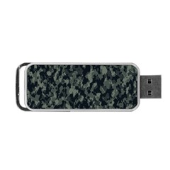 Camouflage Tarn Military Texture Portable Usb Flash (one Side) by Celenk