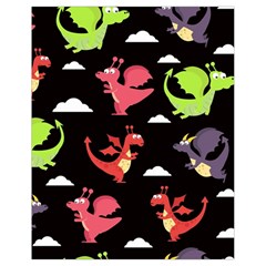 Cute Flying Dragons Drawstring Bag (small) by Bigfootshirtshop