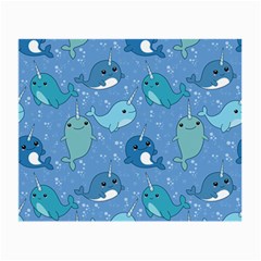 Cute Narwhal Pattern Small Glasses Cloth by Bigfootshirtshop