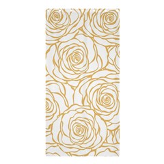 Yellow Peonies Shower Curtain 36  X 72  (stall)  by NouveauDesign