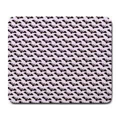 Halloween Lilac Paper Pattern Large Mousepads