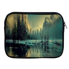 Yosemite Park Landscape Sunrise Apple Ipad 2/3/4 Zipper Cases by Celenk