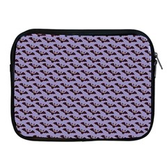 Bat Halloween Lilac Paper Pattern Apple Ipad 2/3/4 Zipper Cases by Celenk