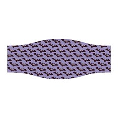 Bat Halloween Lilac Paper Pattern Stretchable Headband